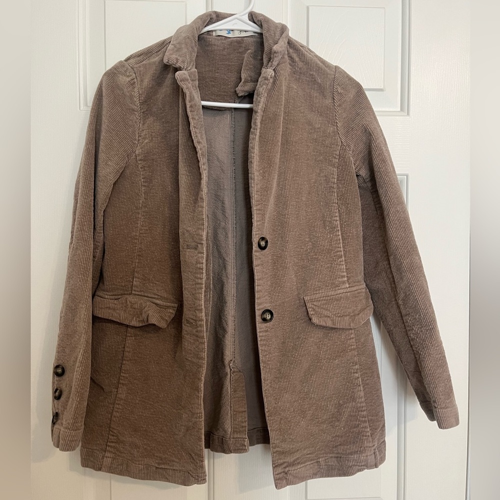 Ribbed jacket/blazer